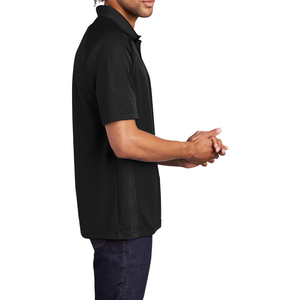 Yellow Rooster Men's Dri-Mesh Ultra Dry Breathable Pro Polo Shirt