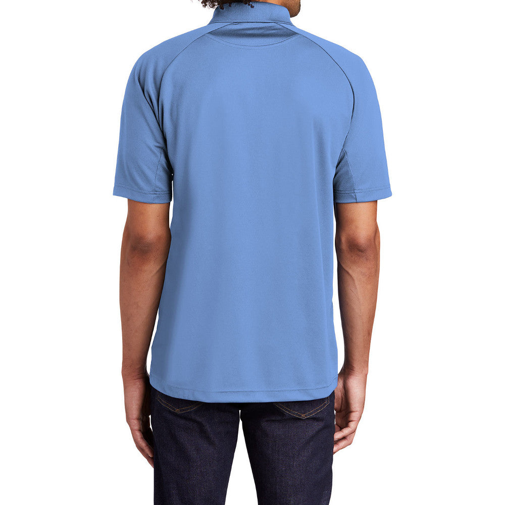 Yellow Rooster Men's Dri-Mesh Ultra Dry Breathable Pro Polo Shirt