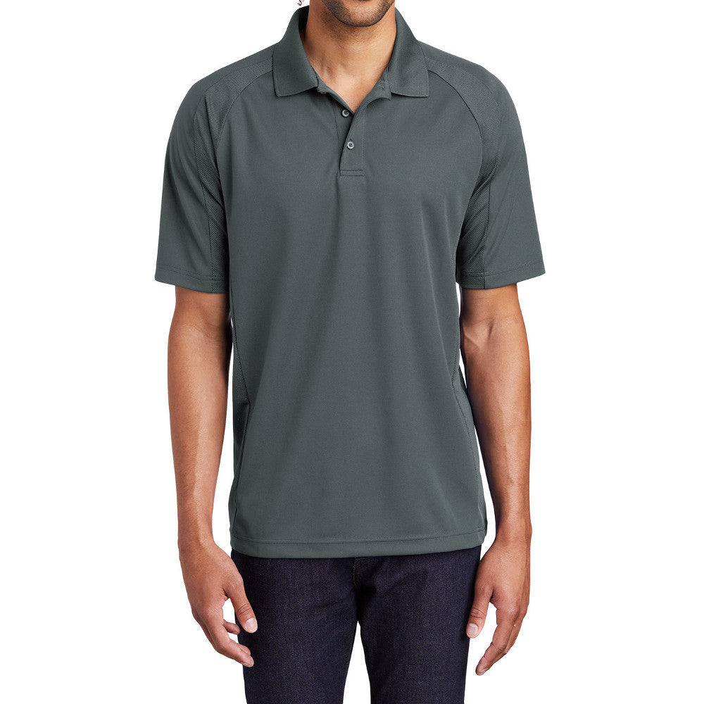 Yellow Rooster Men's Dri-Mesh Ultra Dry Breathable Pro Polo Shirt