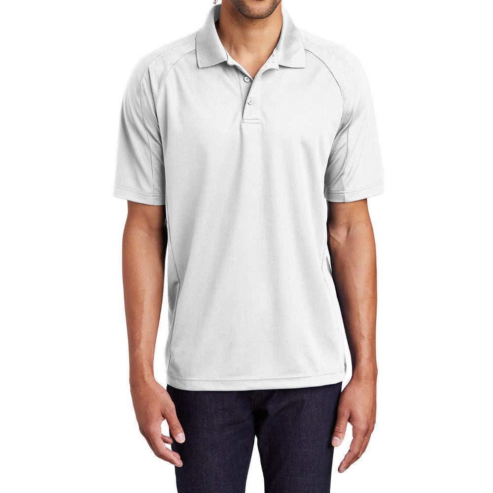 Yellow Rooster Men's Dri-Mesh Ultra Dry Breathable Pro Polo Shirt