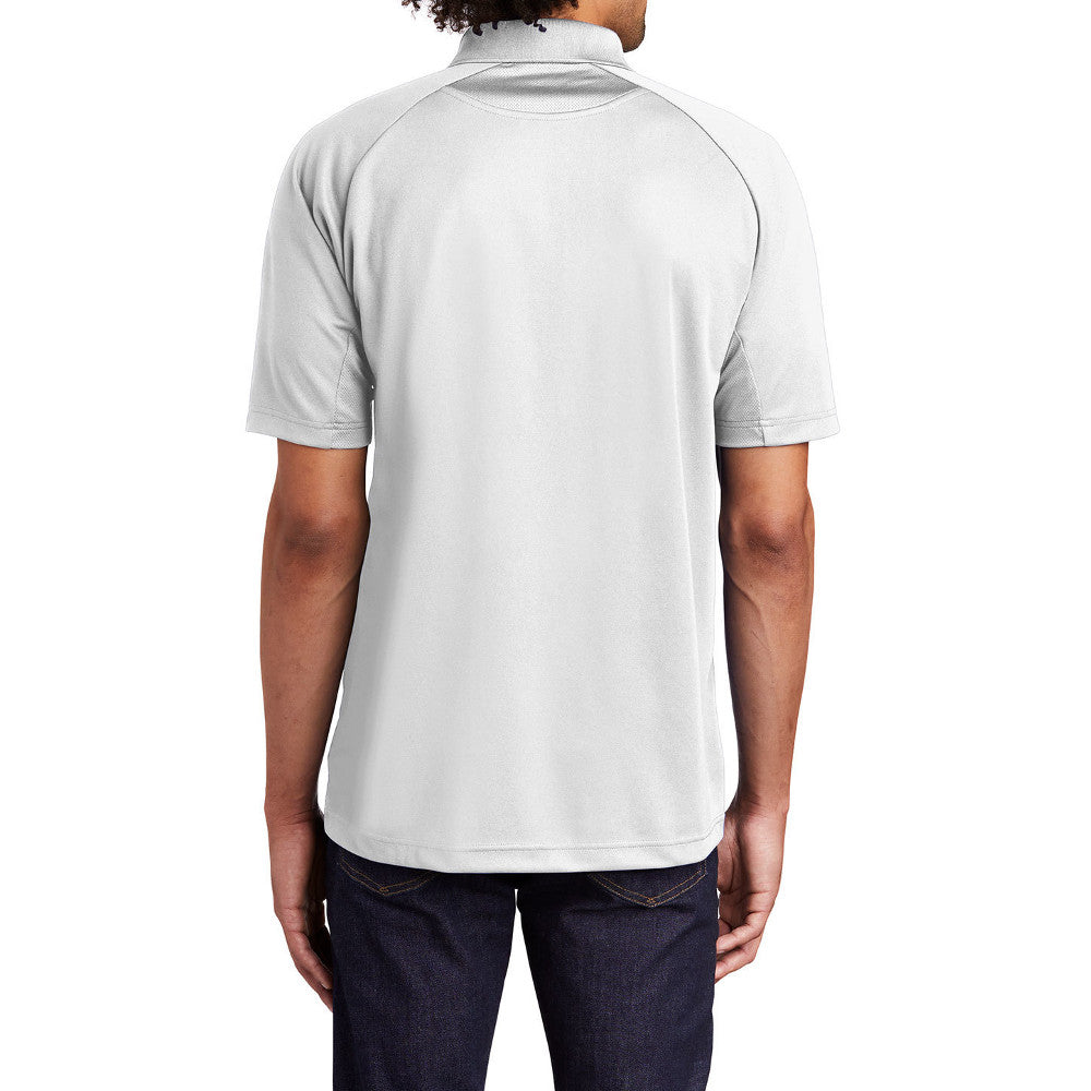 Yellow Rooster Men's Dri-Mesh Ultra Dry Breathable Pro Polo Shirt