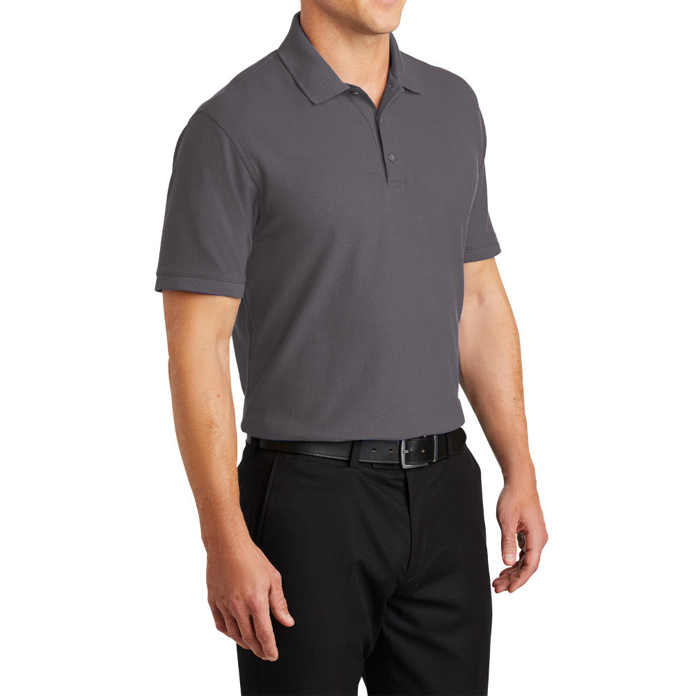 Men's Short Sleeve Core Classic Pique Polo Shirt for Everyday Wear