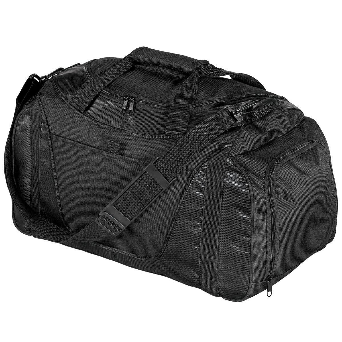 Unisex Small Two-Tone Duffel Bag