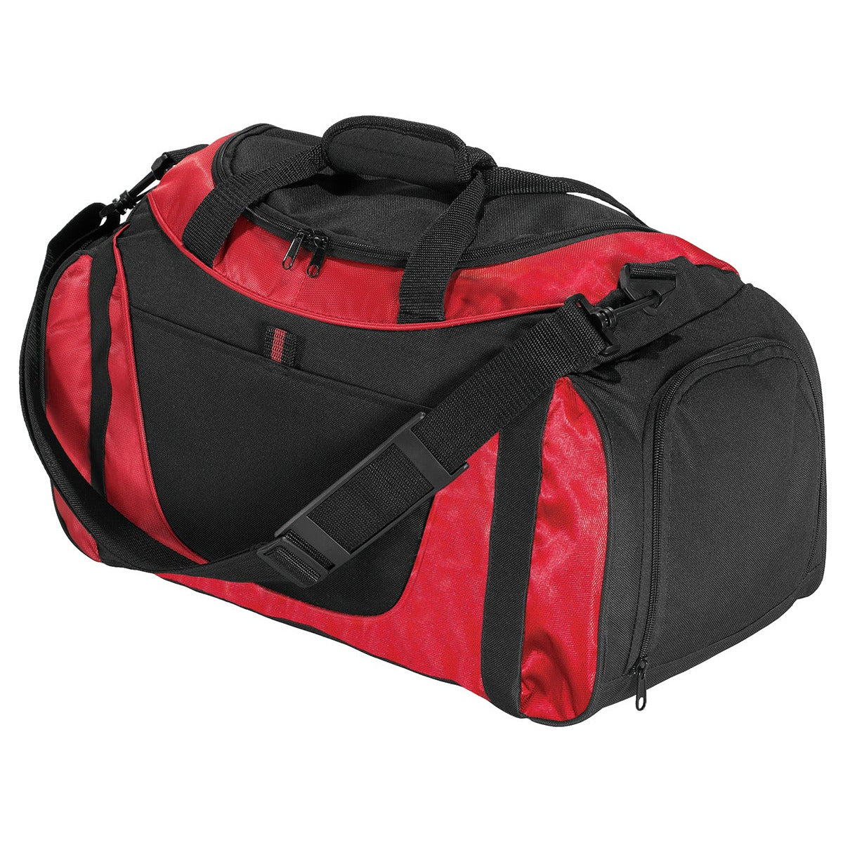 Unisex Small Two-Tone Duffel Bag