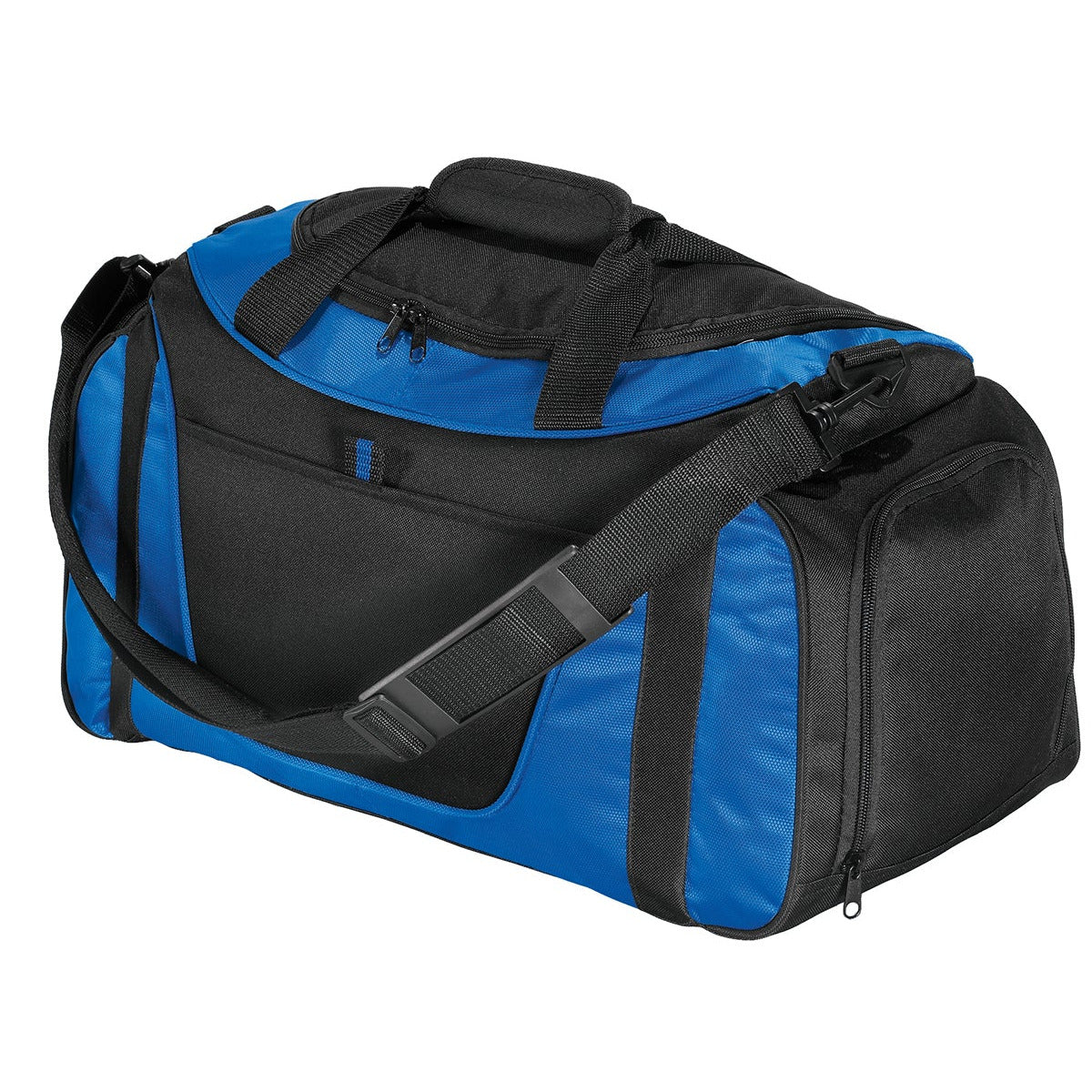 Unisex Small Two-Tone Duffel Bag