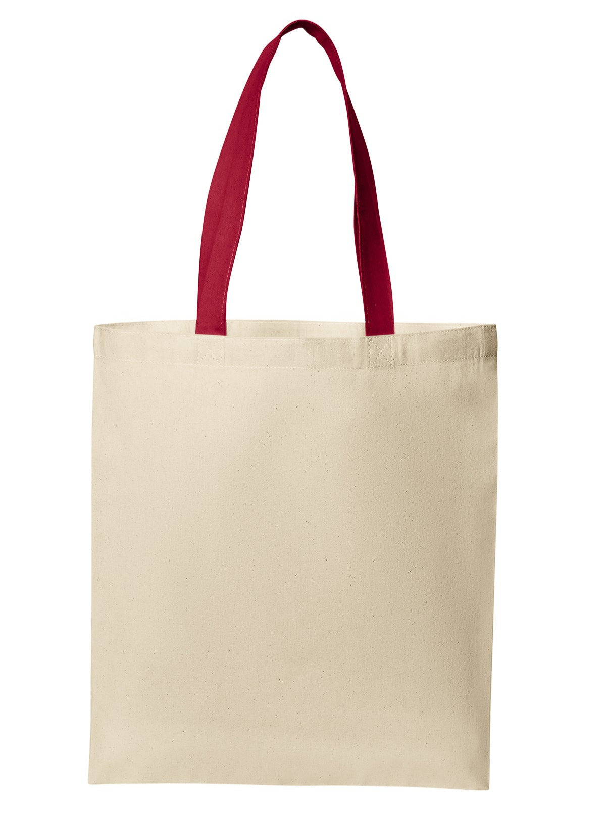Core Cotton Tote with Self Fabric Carry Handles