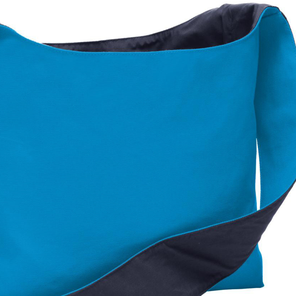 Cotton Canvas Sling Bag Reversible Design with Single Shoulder Strap