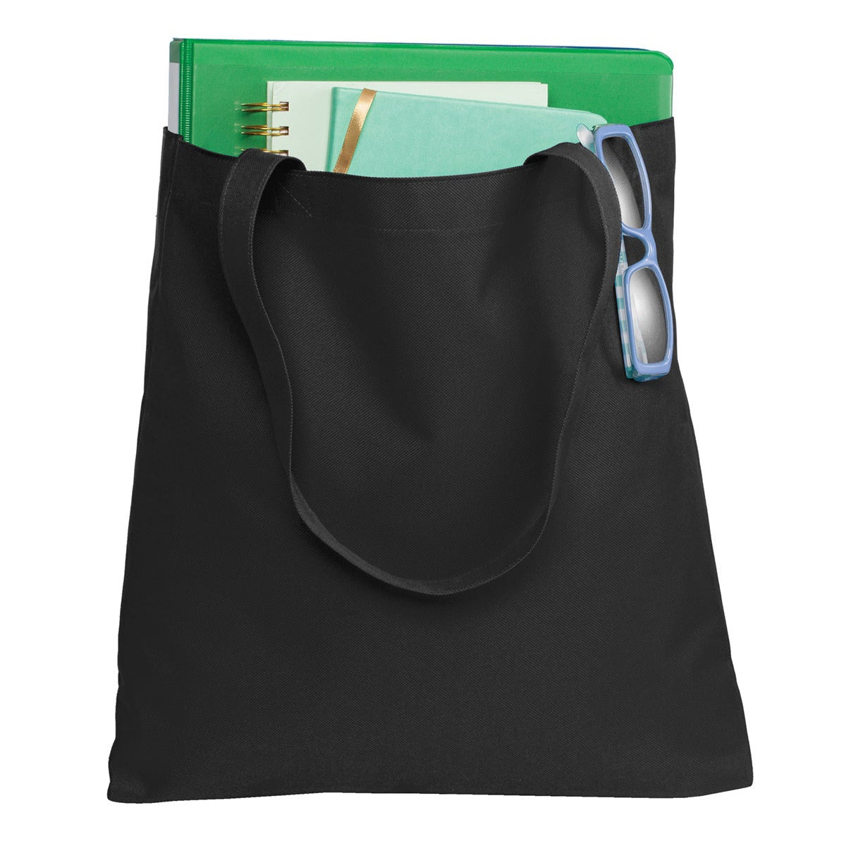 Polyester Canvas Reusable Document Tote Bag