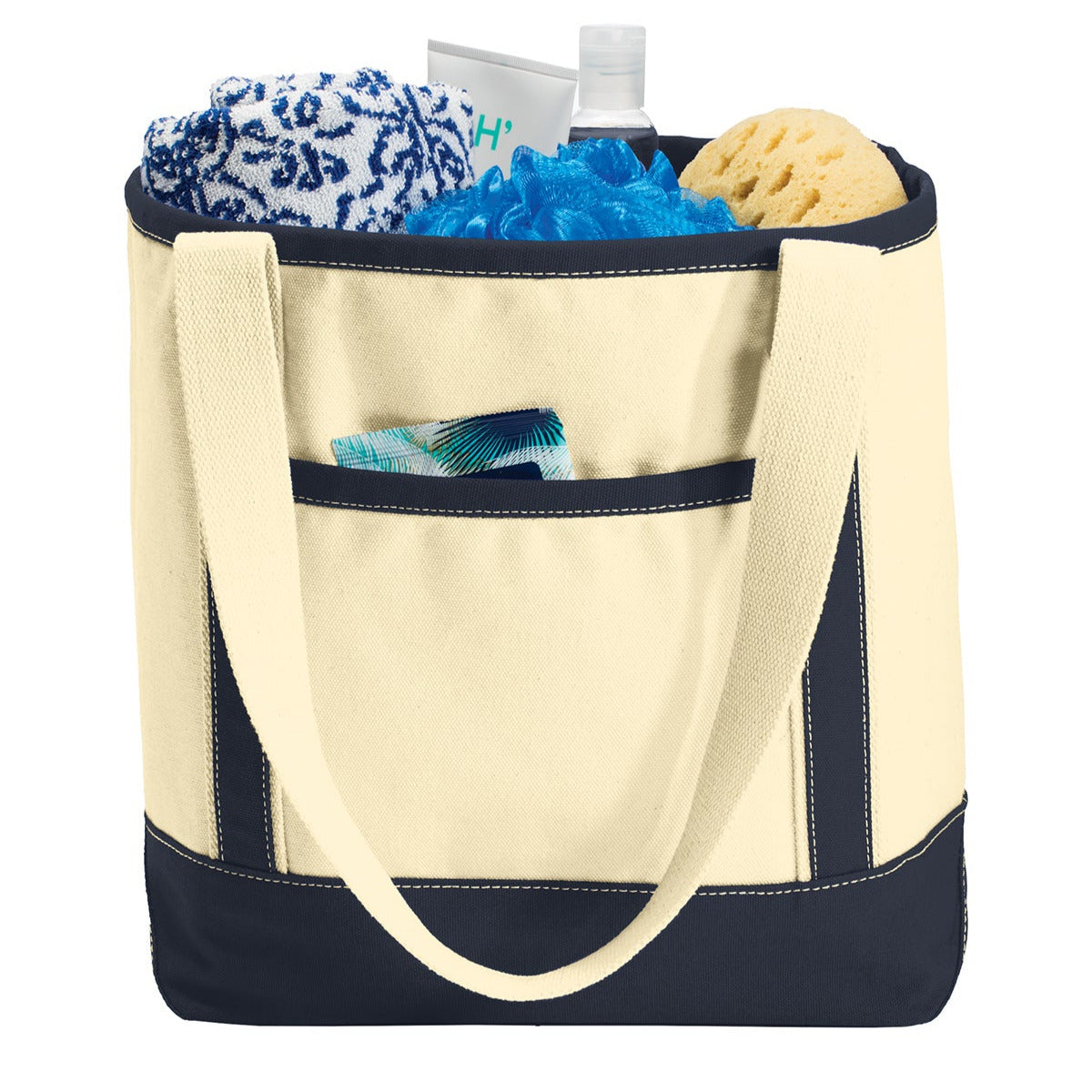 Medium Cotton Canvas Tote