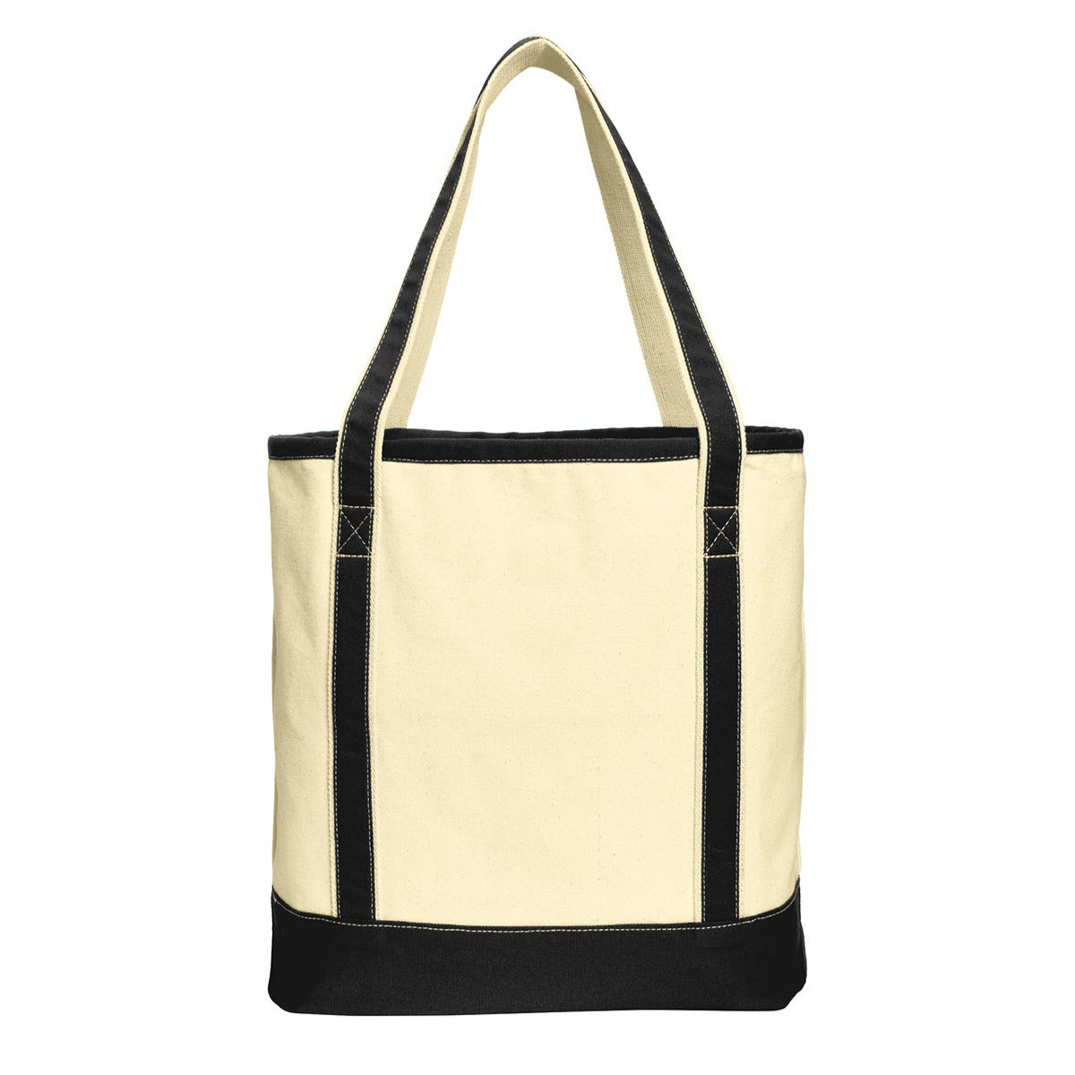 Large Cotton Canvas Tote Perfect for the Beach Shopping and Events