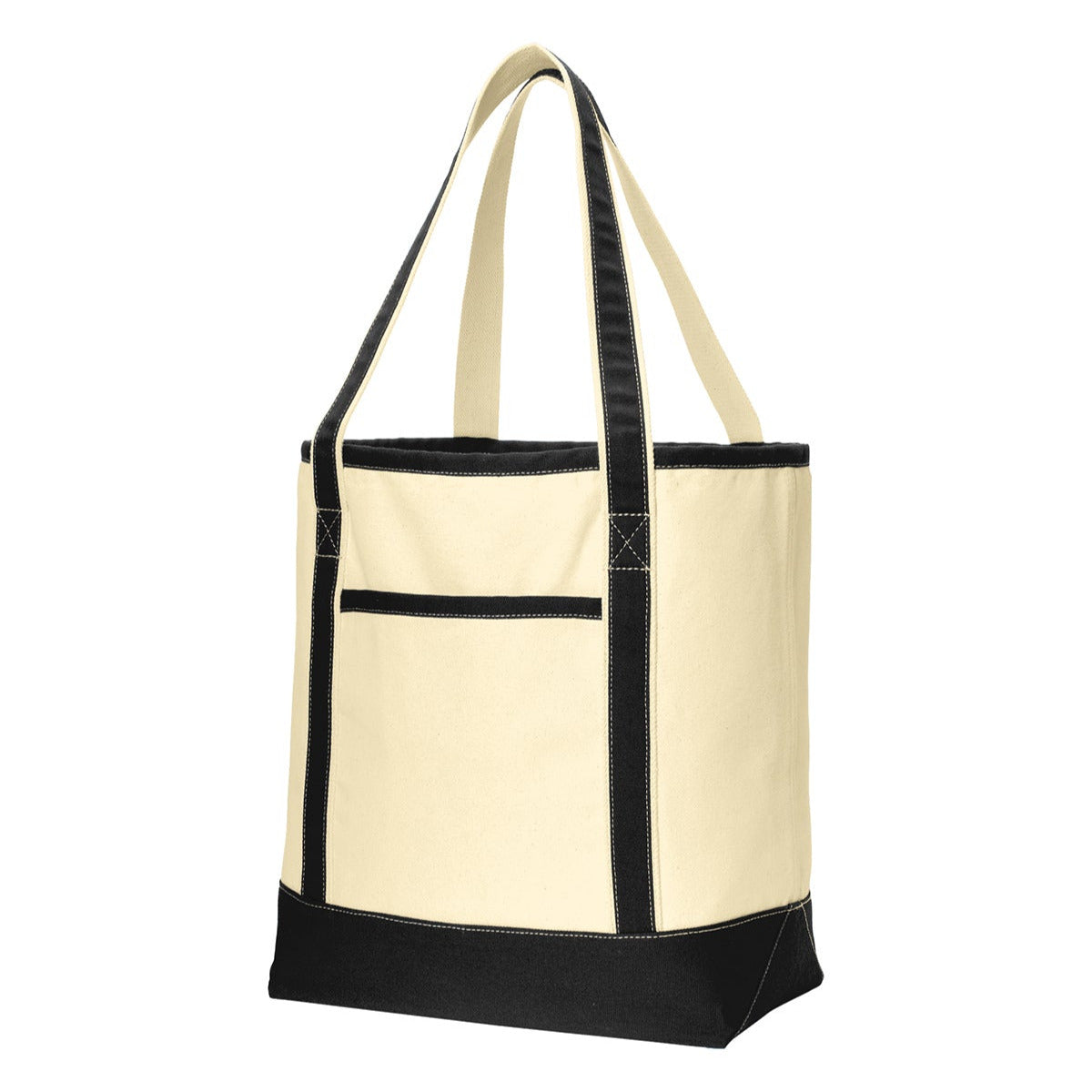 Large Cotton Canvas Tote Perfect for the Beach Shopping and Events