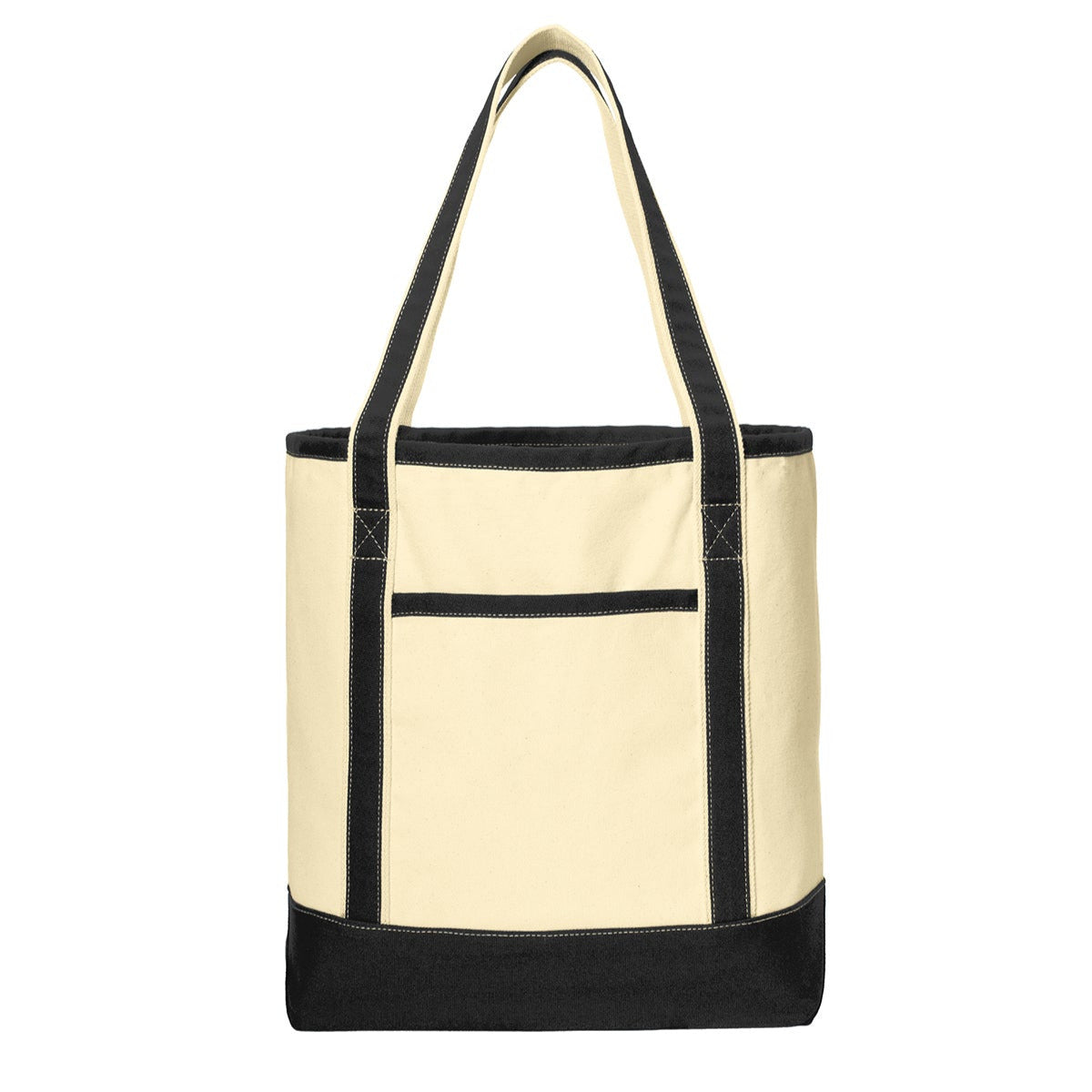 Large Cotton Canvas Tote Perfect for the Beach Shopping and Events