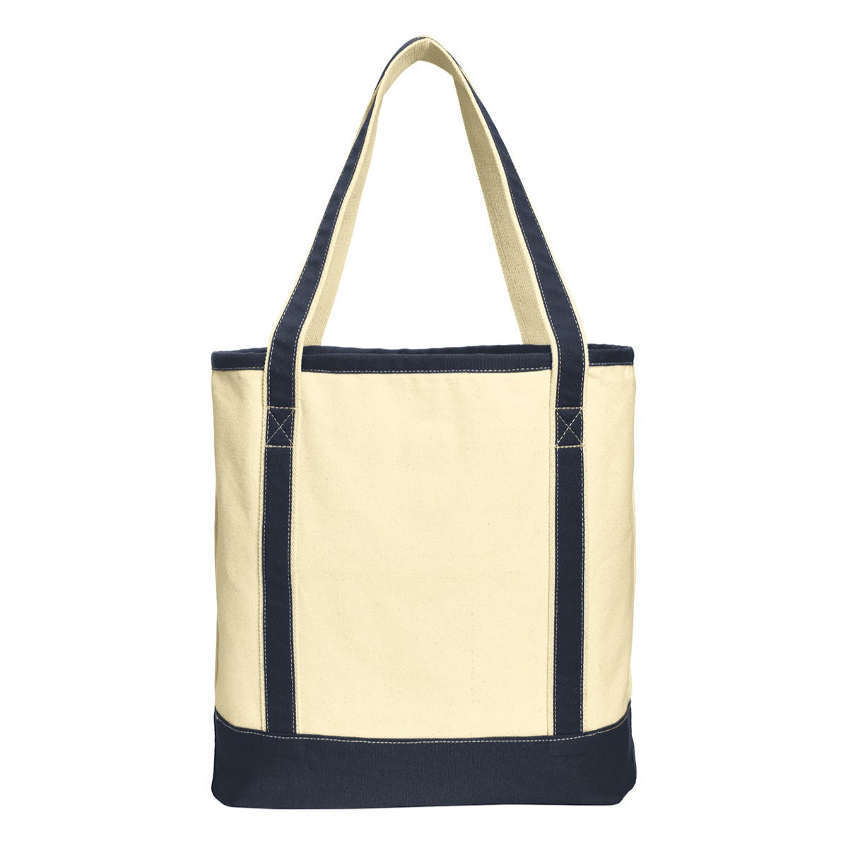 Large Cotton Canvas Tote Perfect for the Beach Shopping and Events