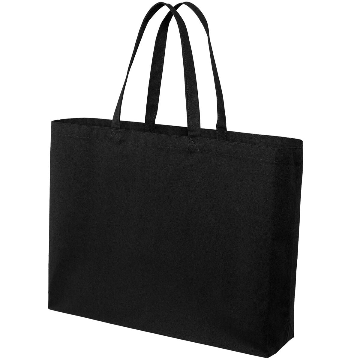 Cotton Canvas Jumbo Tote with Spacious Interior