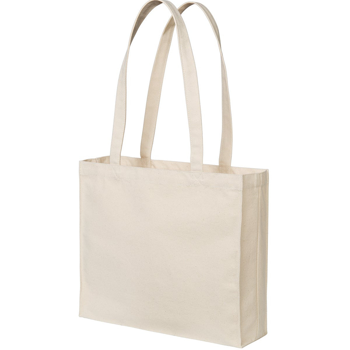 Unisex Cotton Canvas Shopper Tote Bag