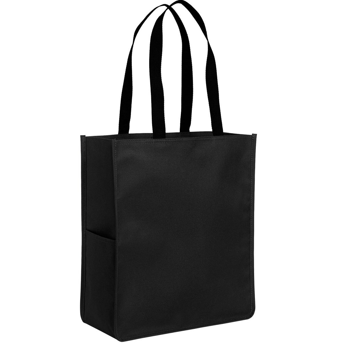 Upright Essential Side Slip Pocket Tote Bag