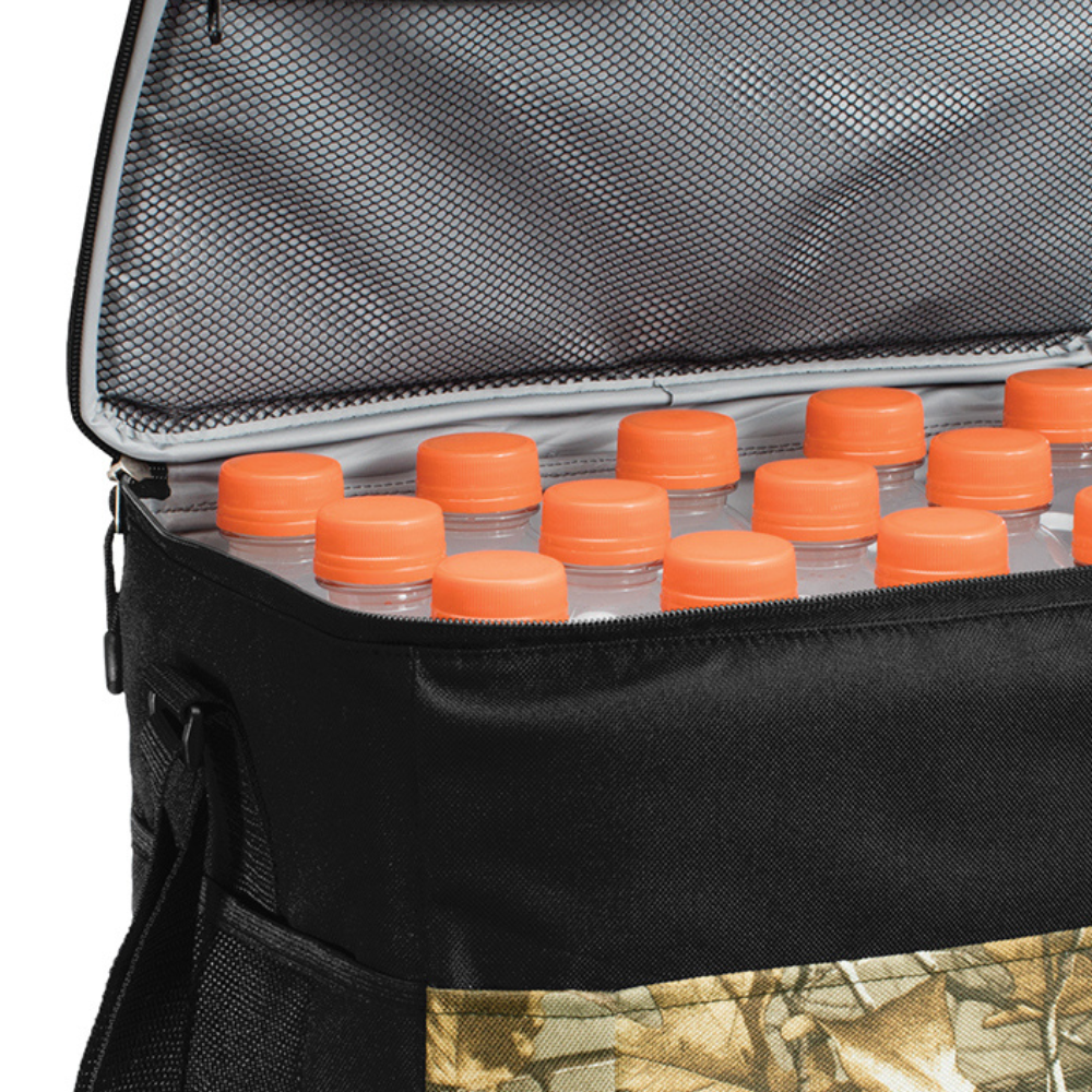 Camouflage 24 Can Cube Cooler Large Capacity Easy Transport