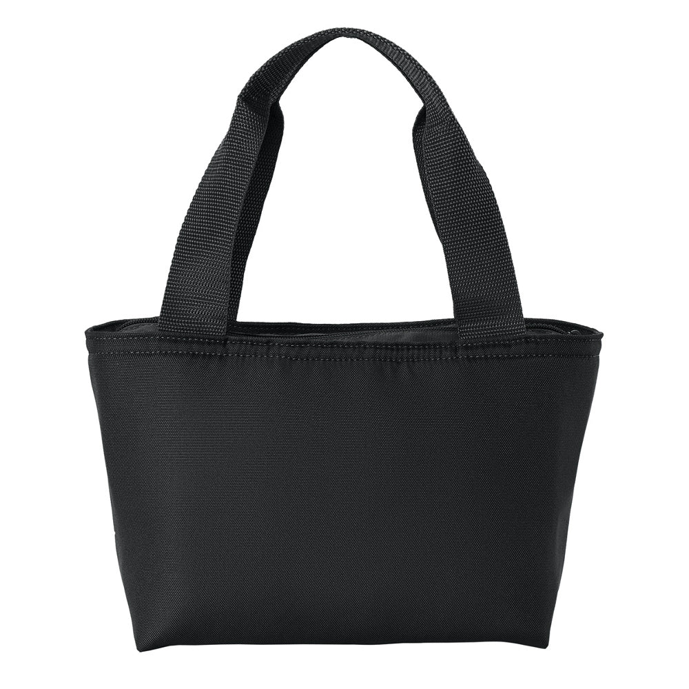 Insulated Zippered Compartment & Front Pocket Lunch Tote