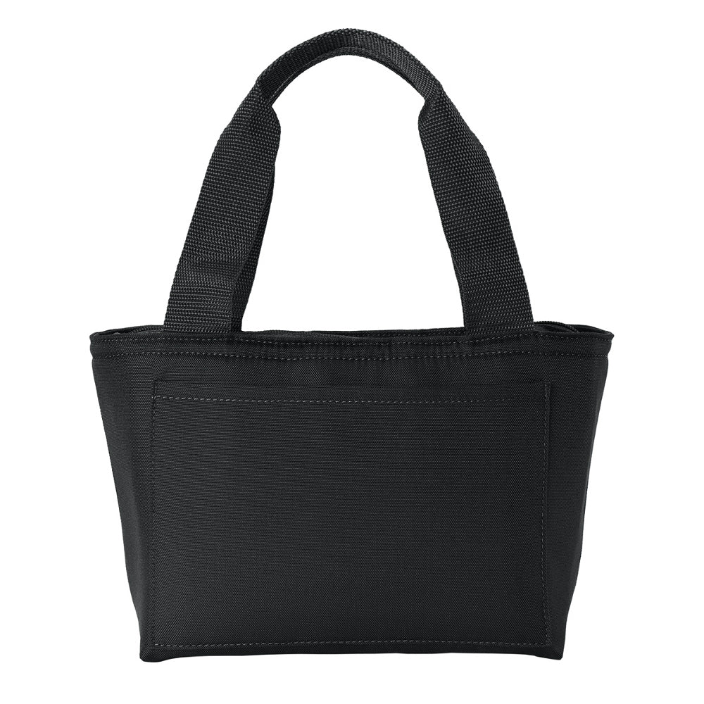 Insulated Zippered Compartment & Front Pocket Lunch Tote