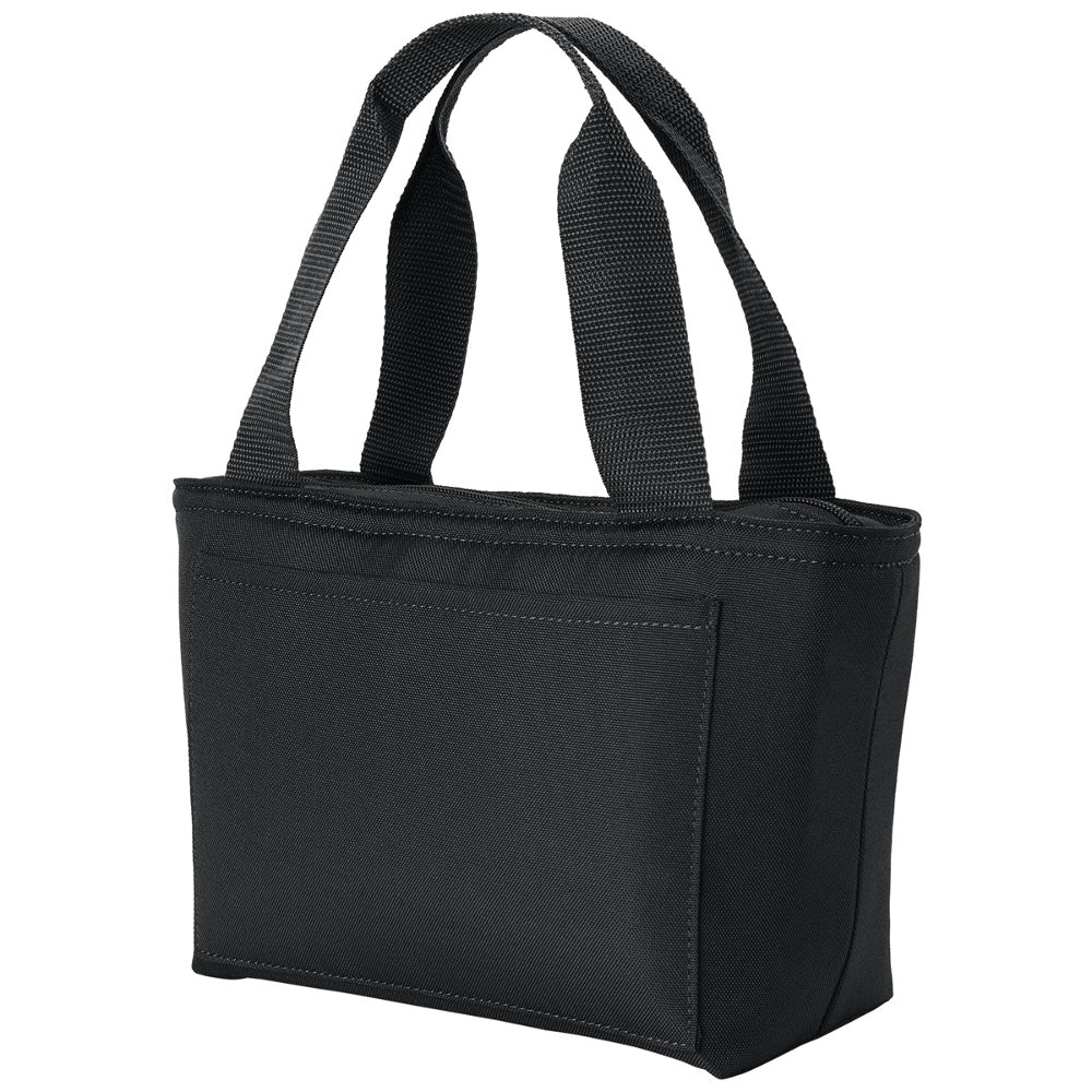 Insulated Zippered Compartment & Front Pocket Lunch Tote