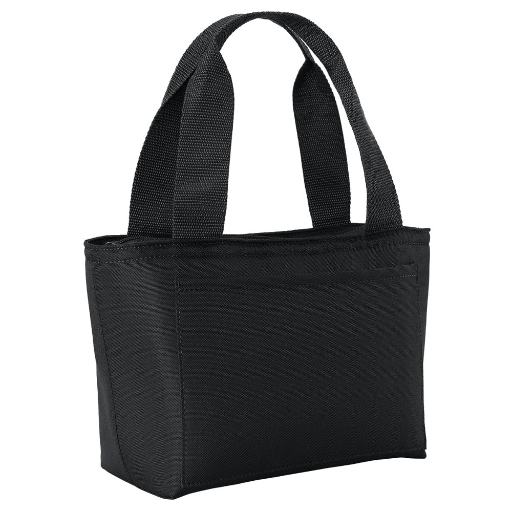 Insulated Zippered Compartment & Front Pocket Lunch Tote