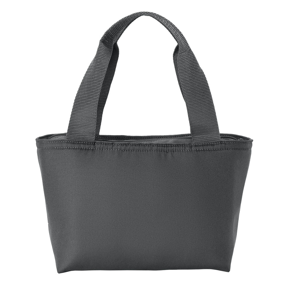 Insulated Zippered Compartment & Front Pocket Lunch Tote