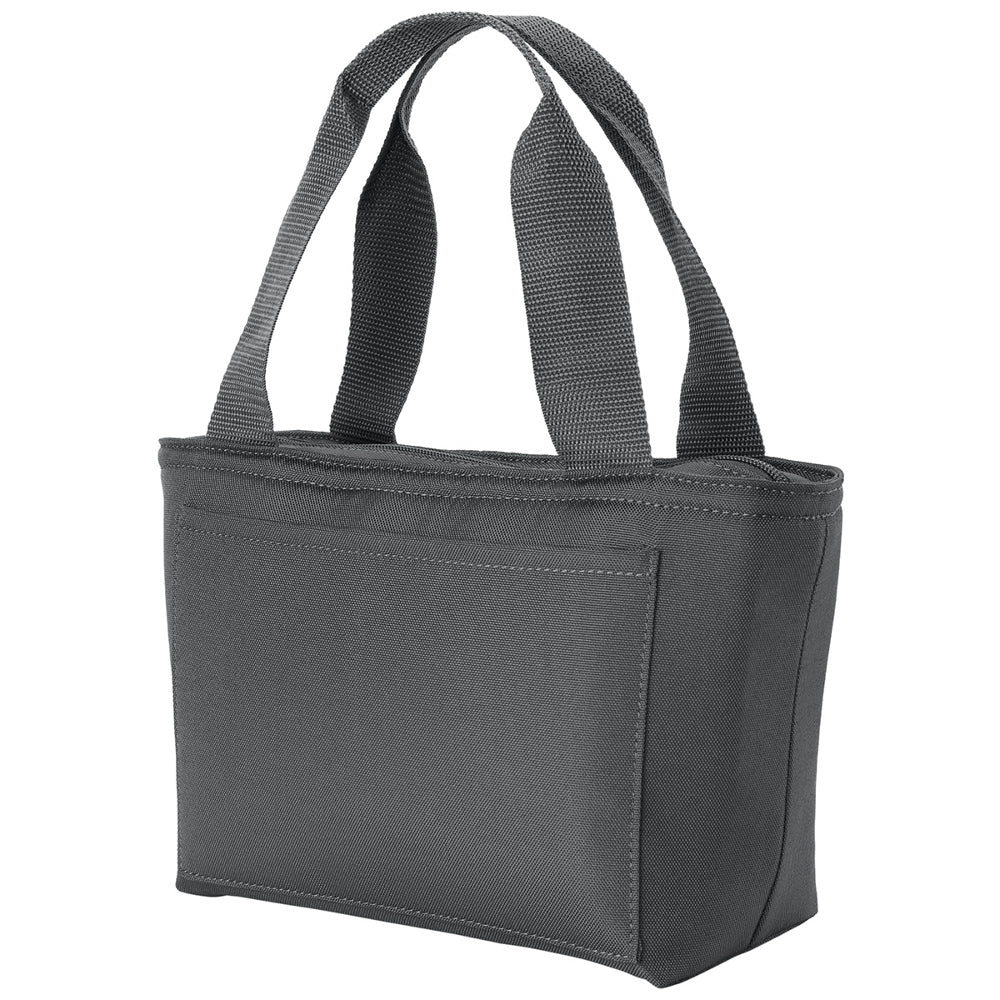 Insulated Zippered Compartment & Front Pocket Lunch Tote