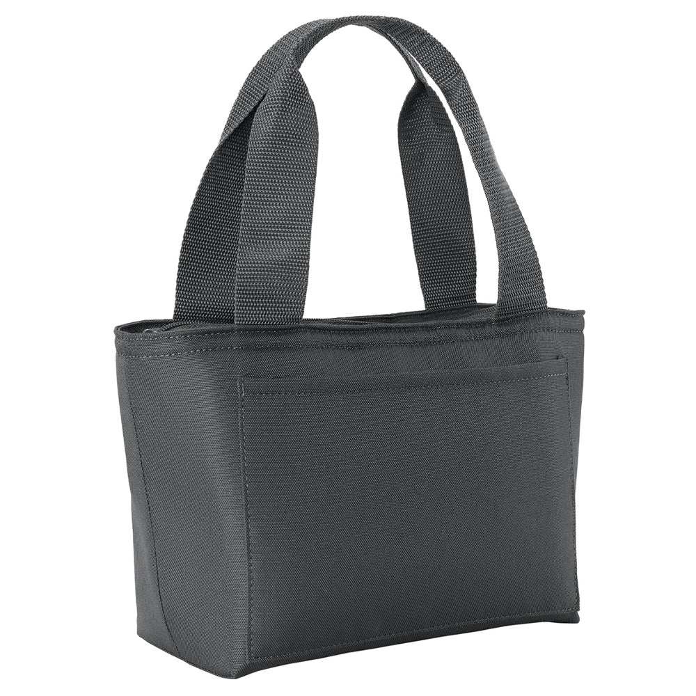 Insulated Zippered Compartment & Front Pocket Lunch Tote