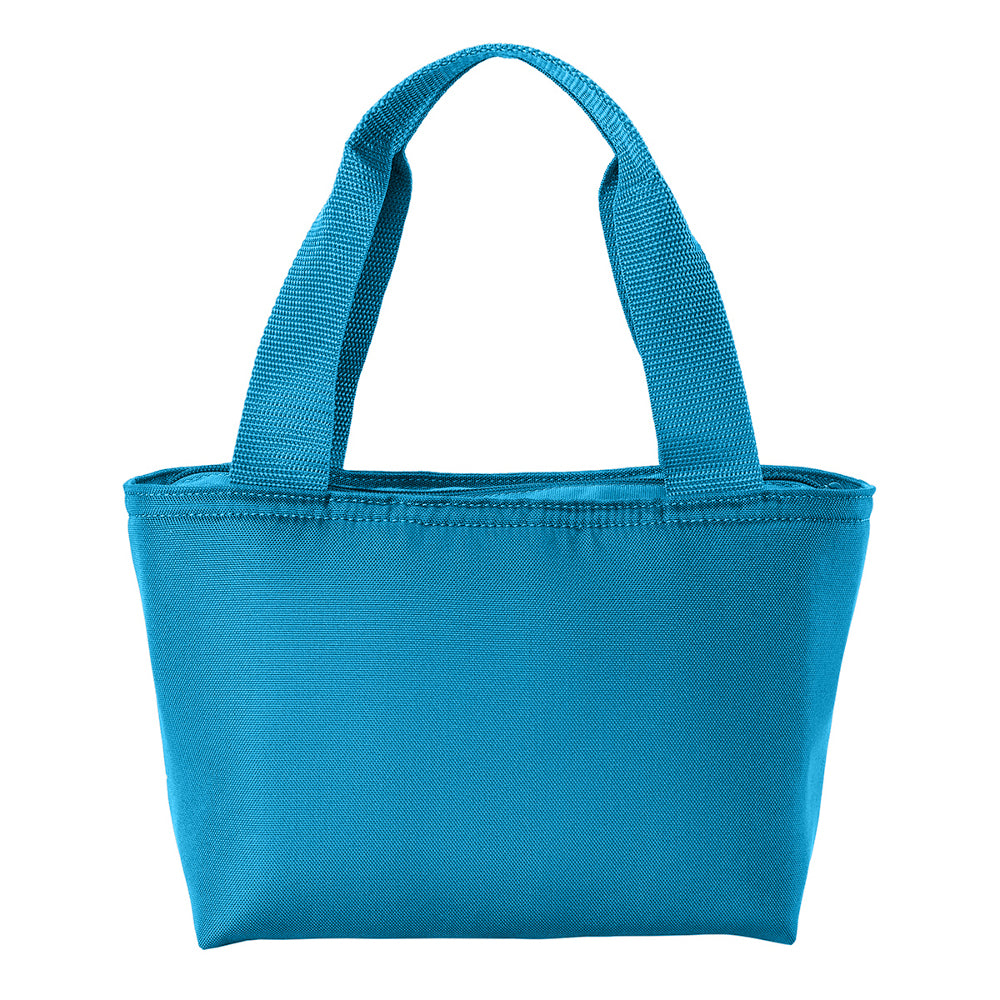 Insulated Zippered Compartment & Front Pocket Lunch Tote