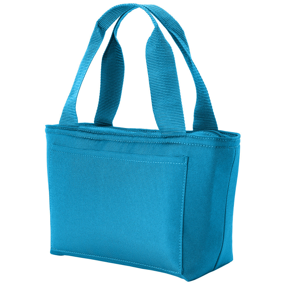 Insulated Zippered Compartment & Front Pocket Lunch Tote