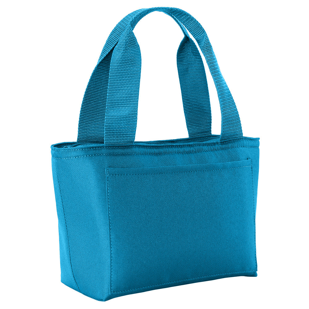 Insulated Zippered Compartment & Front Pocket Lunch Tote