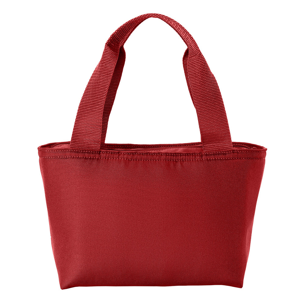 Insulated Zippered Compartment & Front Pocket Lunch Tote
