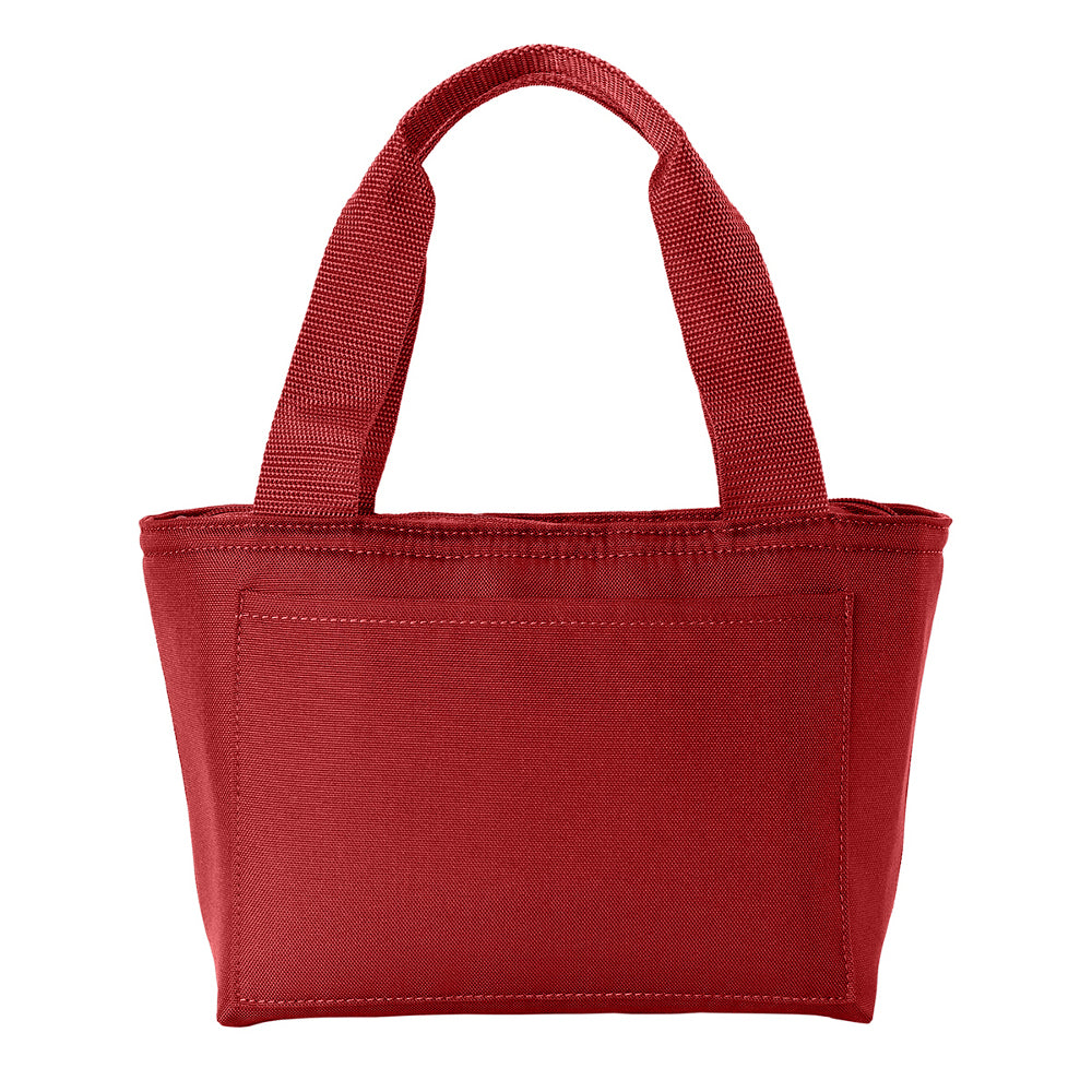 Insulated Zippered Compartment & Front Pocket Lunch Tote