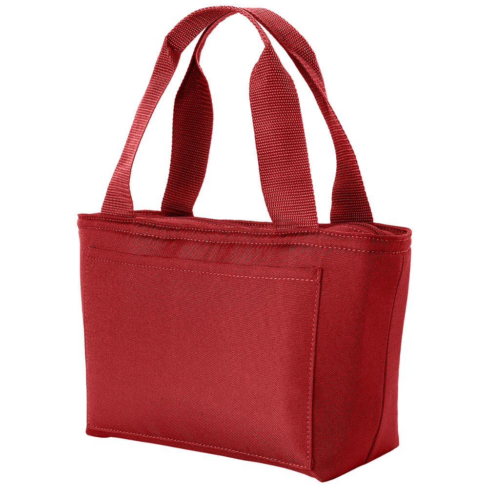 Insulated Zippered Compartment & Front Pocket Lunch Tote