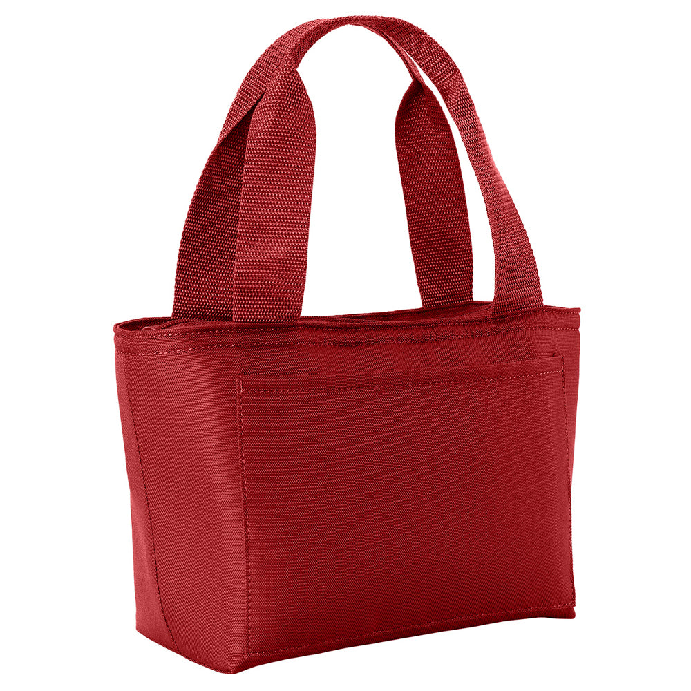 Insulated Zippered Compartment & Front Pocket Lunch Tote