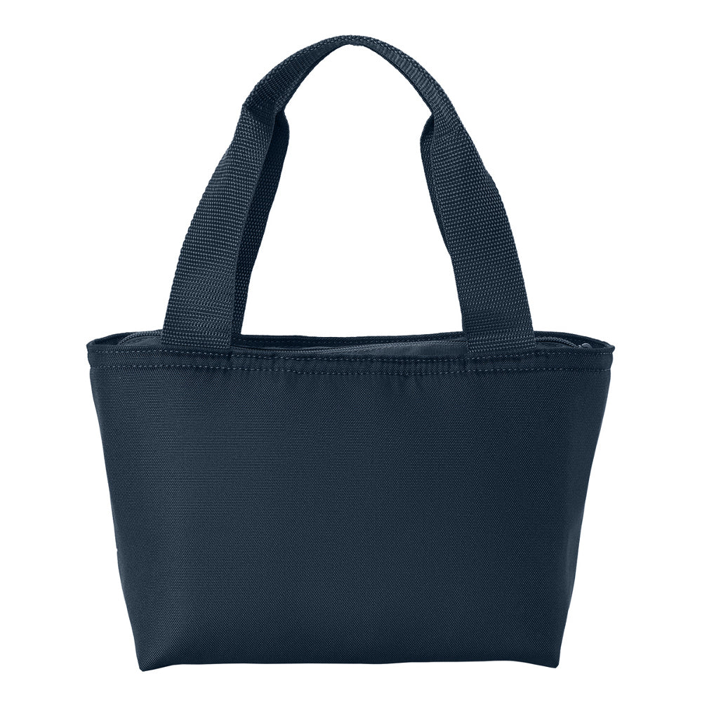 Insulated Zippered Compartment & Front Pocket Lunch Tote