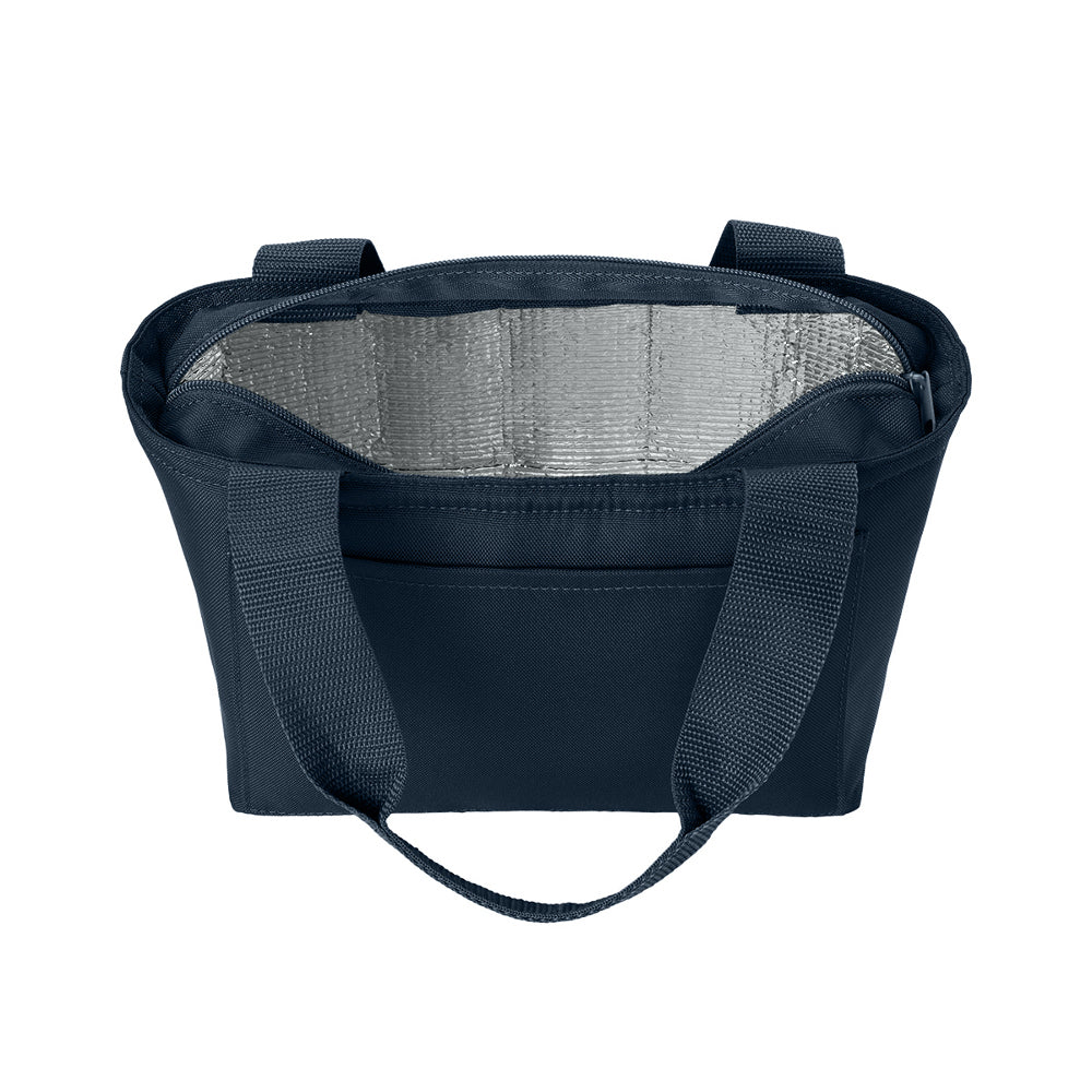 Insulated Zippered Compartment & Front Pocket Lunch Tote