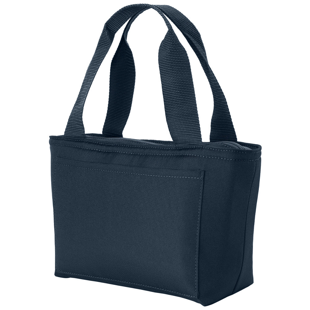 Insulated Zippered Compartment & Front Pocket Lunch Tote