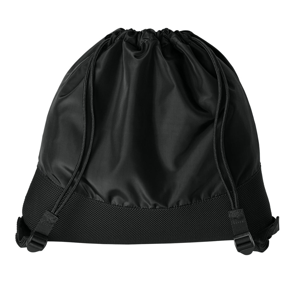 Agility Mesh Drawcord Closure Front Zippered Pocket Cinch
