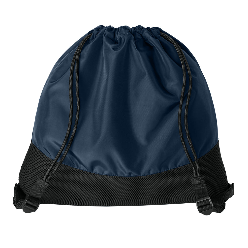 Agility Mesh Drawcord Closure Front Zippered Pocket Cinch