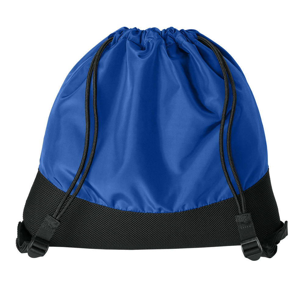 Agility Mesh Drawcord Closure Front Zippered Pocket Cinch