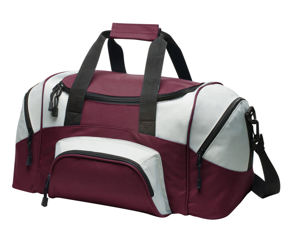 Unisex Small Colorblock Sport Duffel Bag