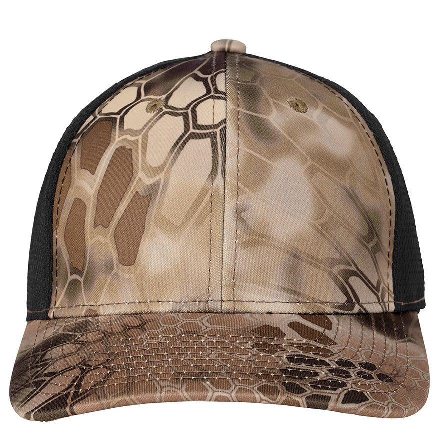 Men's Performance Camouflage Mesh Adjustable Back Snapback Cap