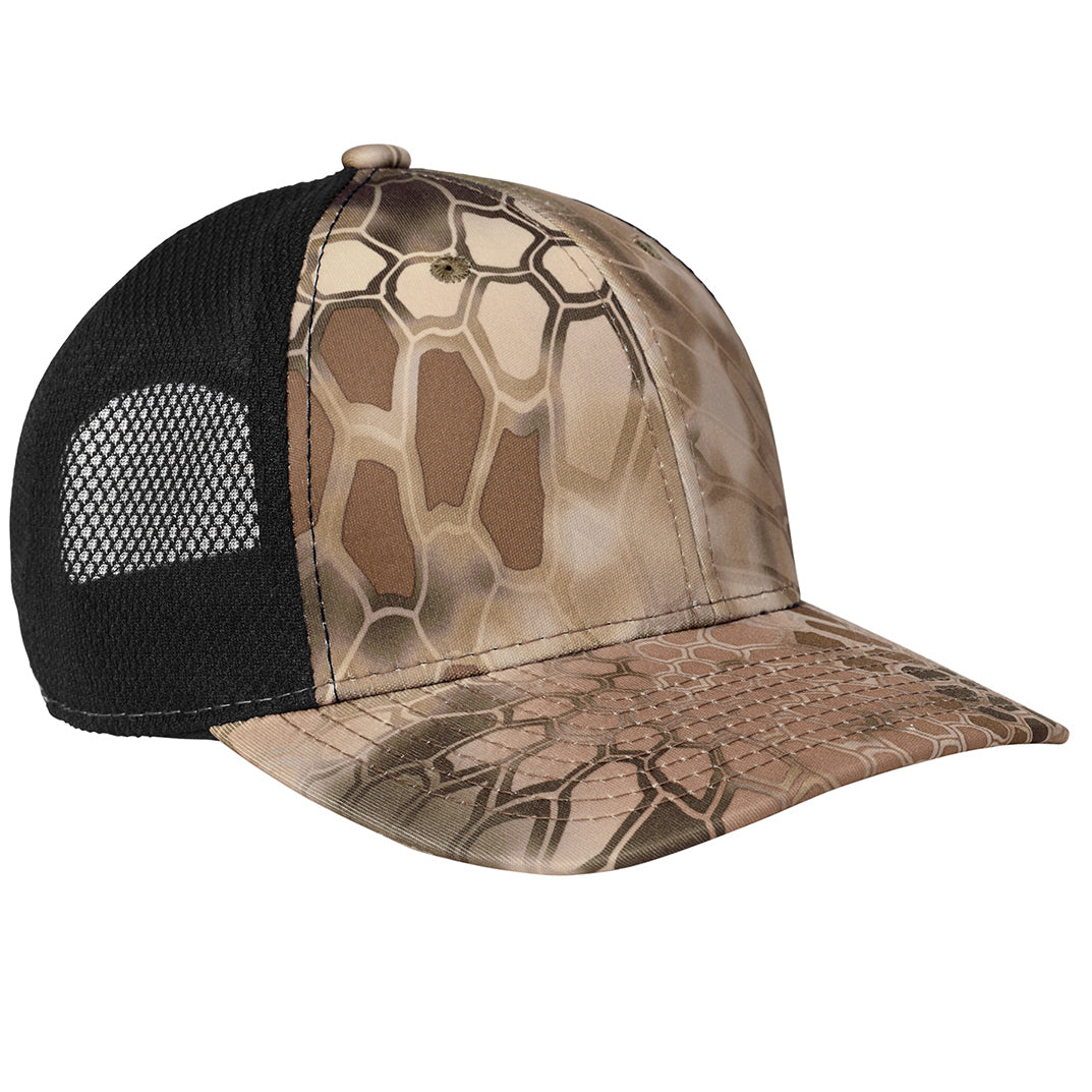 Men's Performance Camouflage Mesh Adjustable Back Snapback Cap