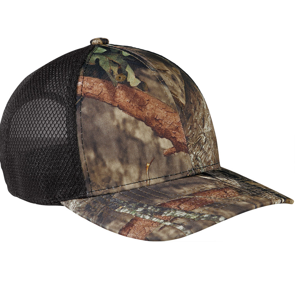 Men's Performance Camouflage Mesh Adjustable Back Snapback Cap