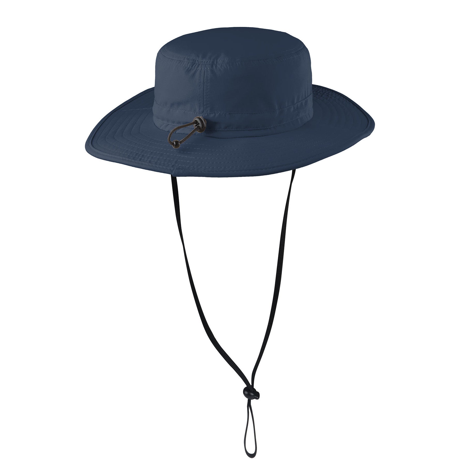 Outdoor Wide-Brim Hat-Dress Blue Navy