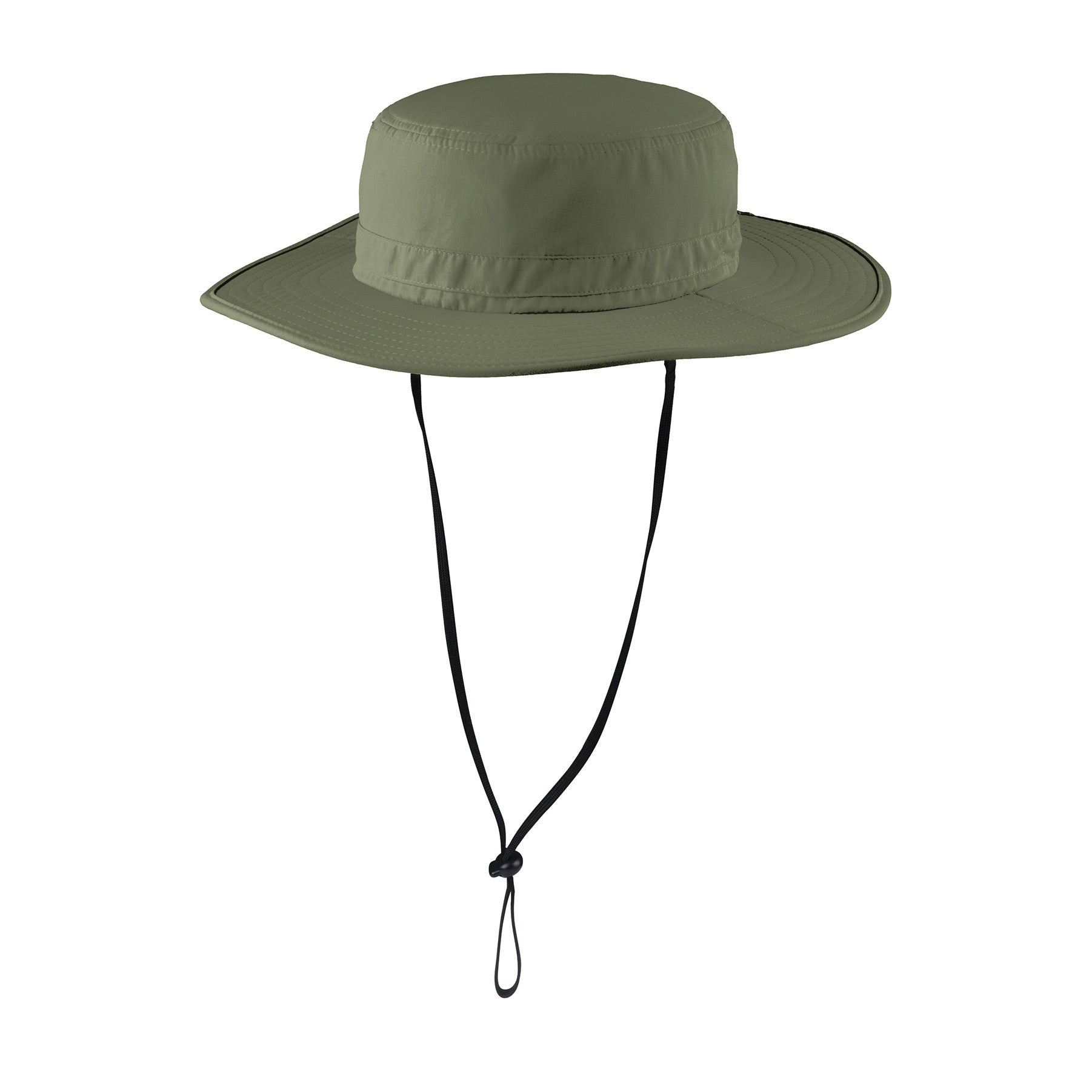 Outdoor Wide-Brim Hat-Olive Leaf