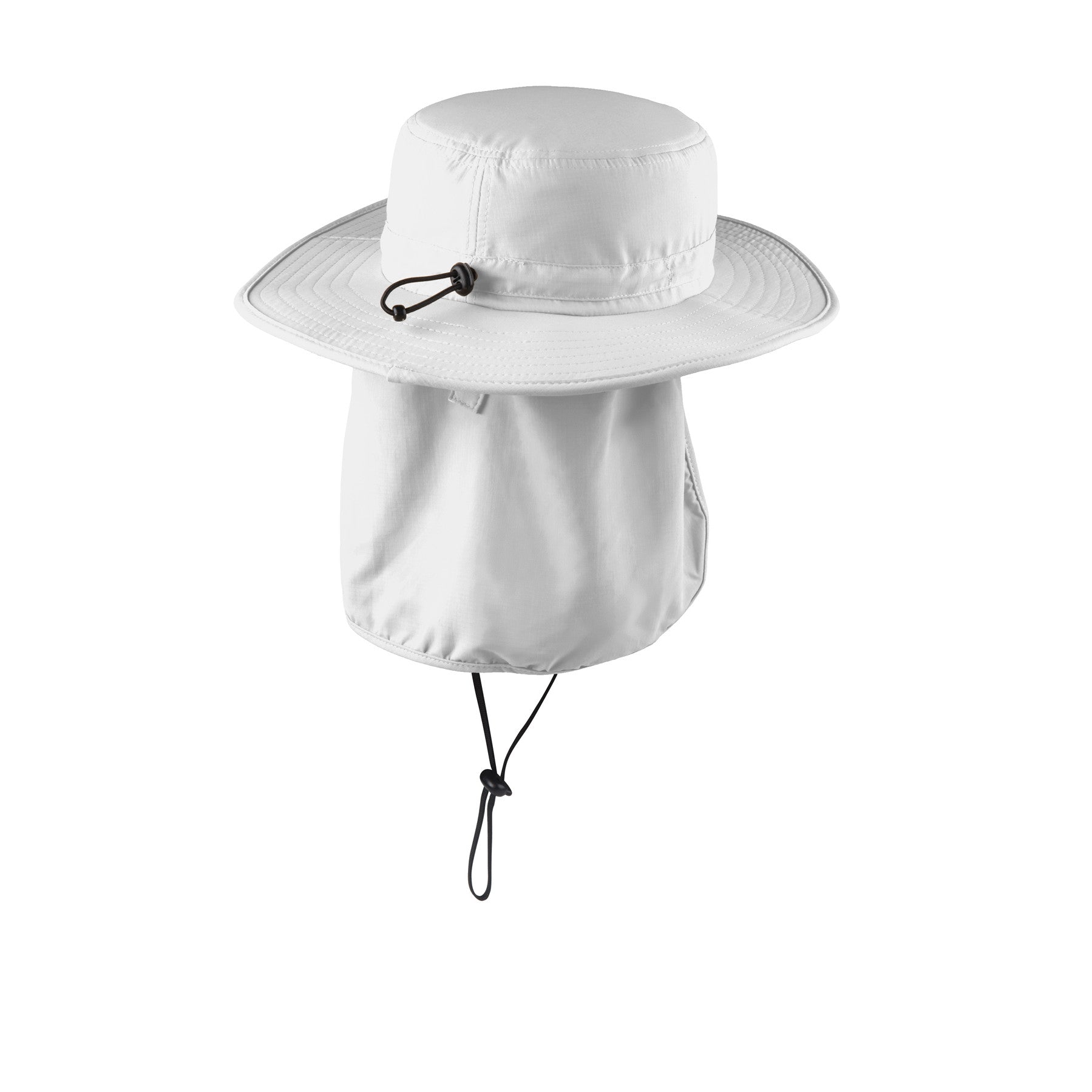 Outdoor Wide-Brim Hat-White