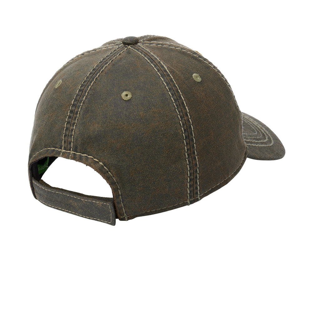 Men's Pigment Print Vintage Look with Outdoor Style Distressed Cap