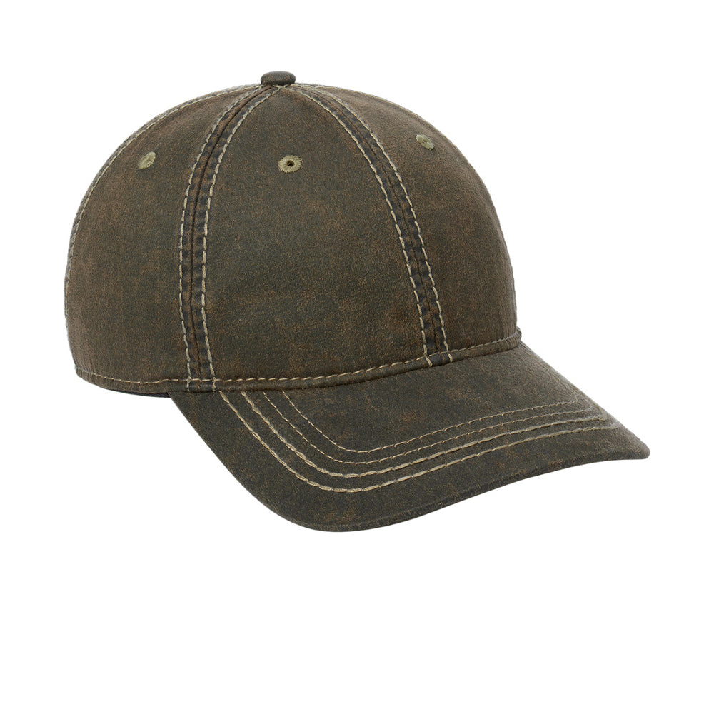 Men's Pigment Print Vintage Look with Outdoor Style Distressed Cap
